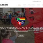 Plaquemines Social Aid & Pleasure Club Website Screenshot