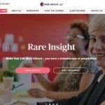 Rare Insight Website Screenshot